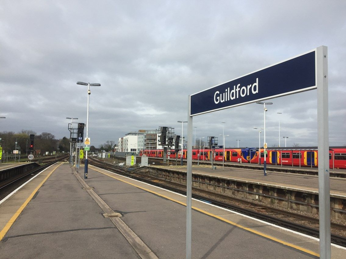Disruption to Guildford trains this Easter